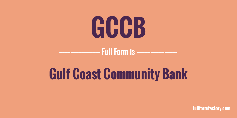 gccb-full-form