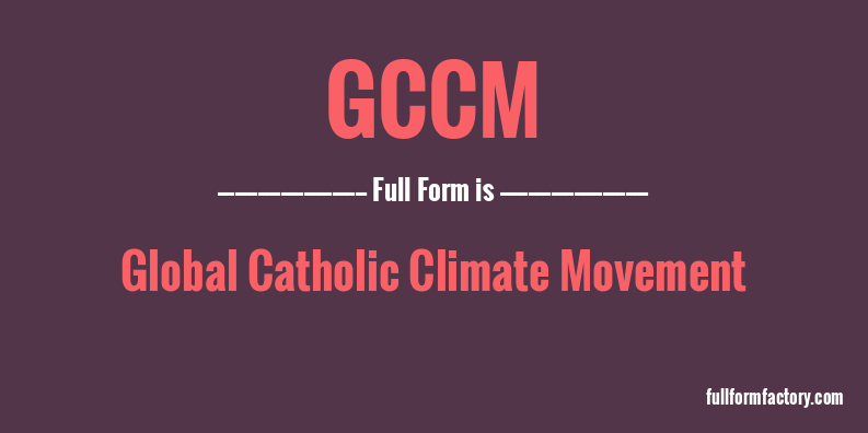 gccm-full-form