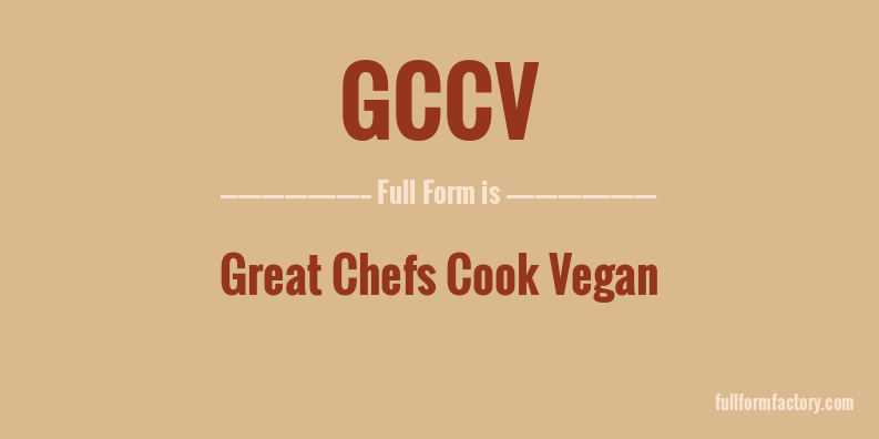 gccv-full-form