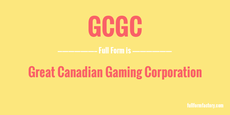 gcgc-full-form