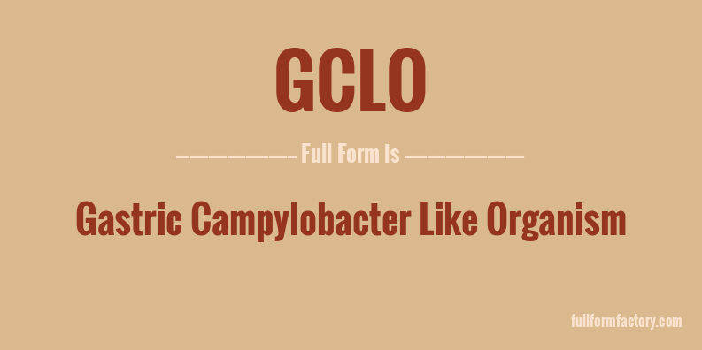 gclo-full-form