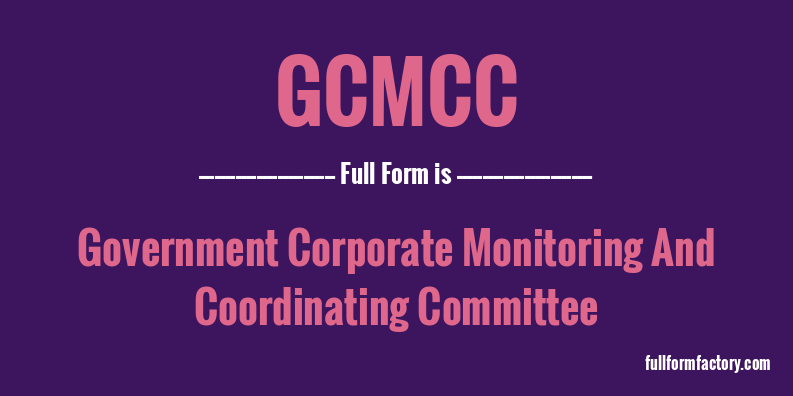 gcmcc-full-form