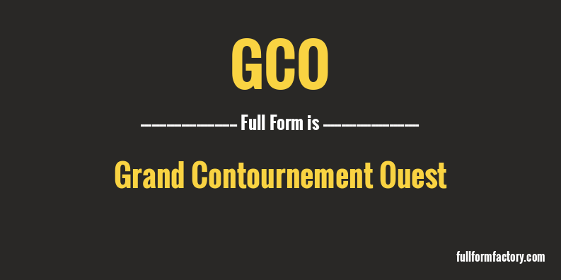 gco-full-form
