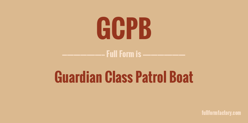 gcpb-full-form
