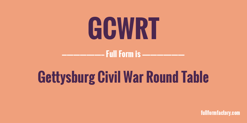 gcwrt-full-form