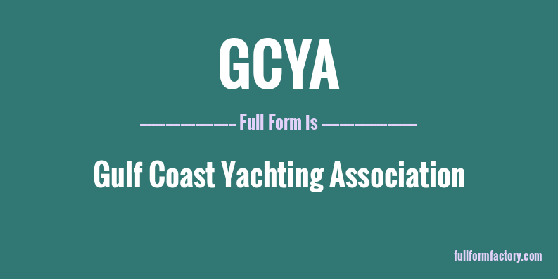 gcya-full-form