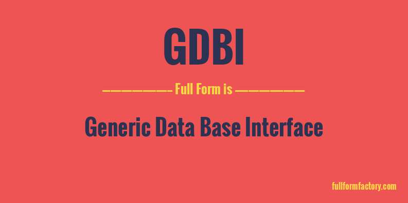 gdbi-full-form