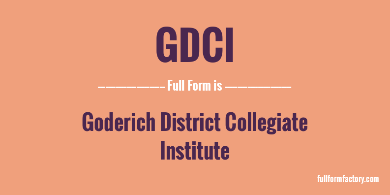 gdci-full-form