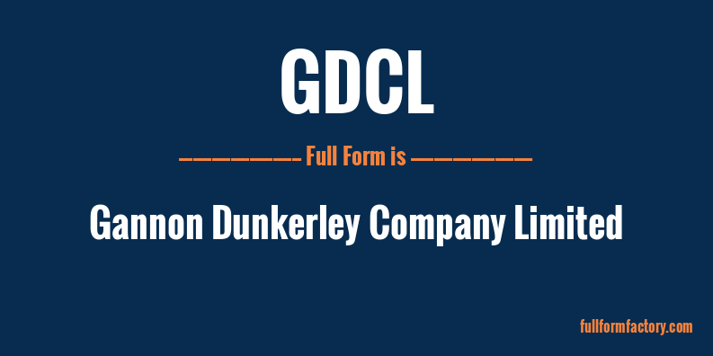 gdcl-full-form