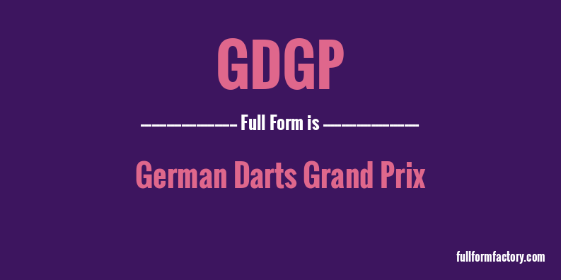 gdgp-full-form