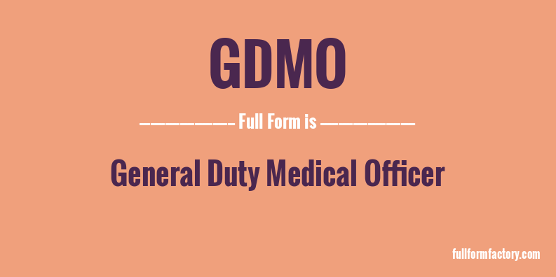 gdmo-full-form