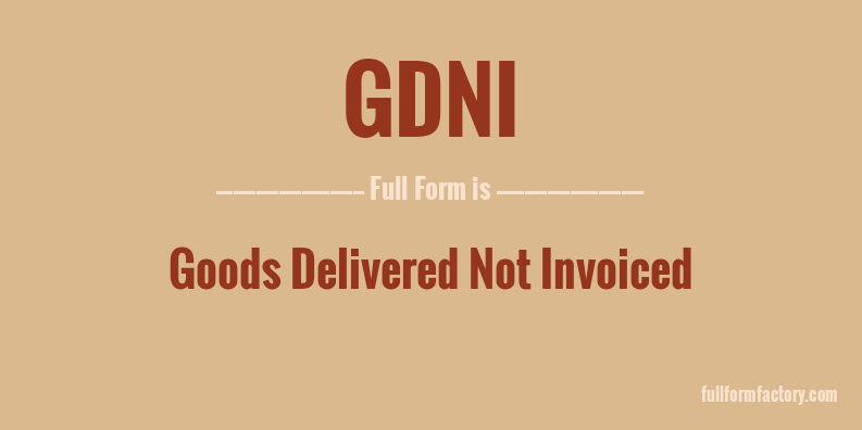gdni-full-form