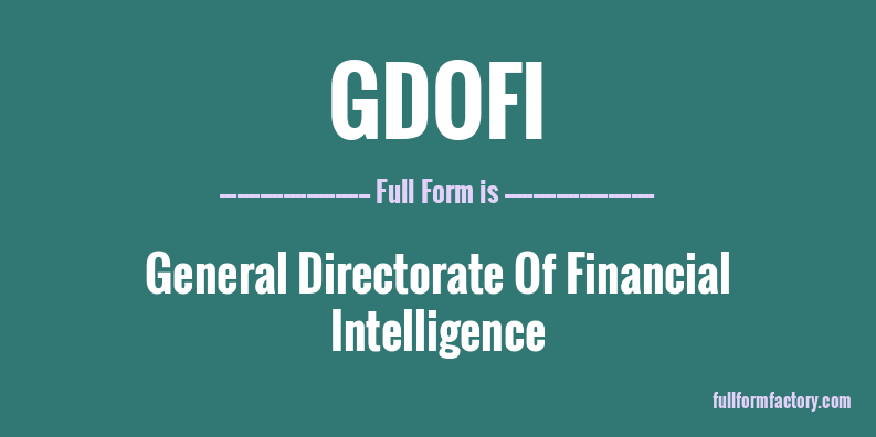 gdofi-full-form