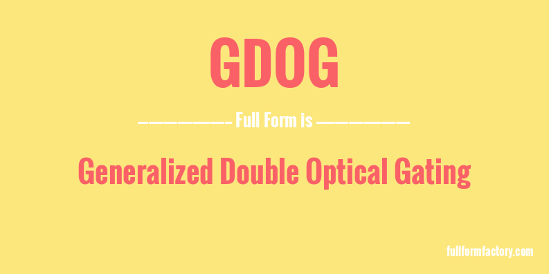gdog-full-form
