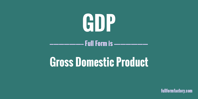 gdp-full-form