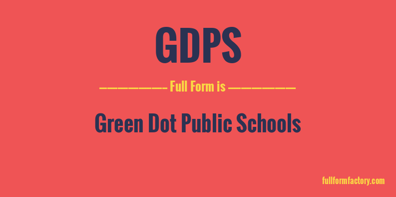 gdps-full-form