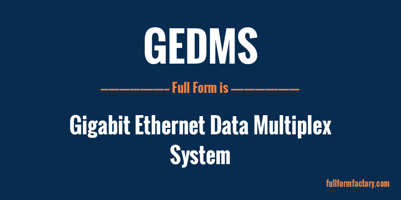 gedms-full-form