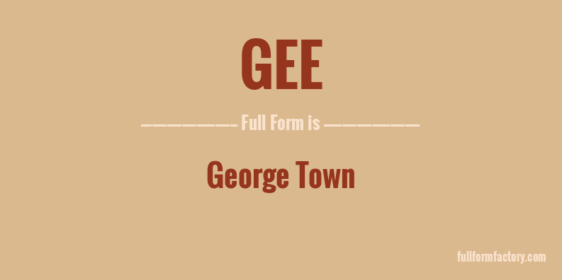 gee-full-form
