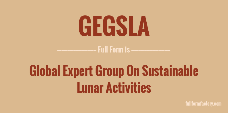 gegsla-full-form