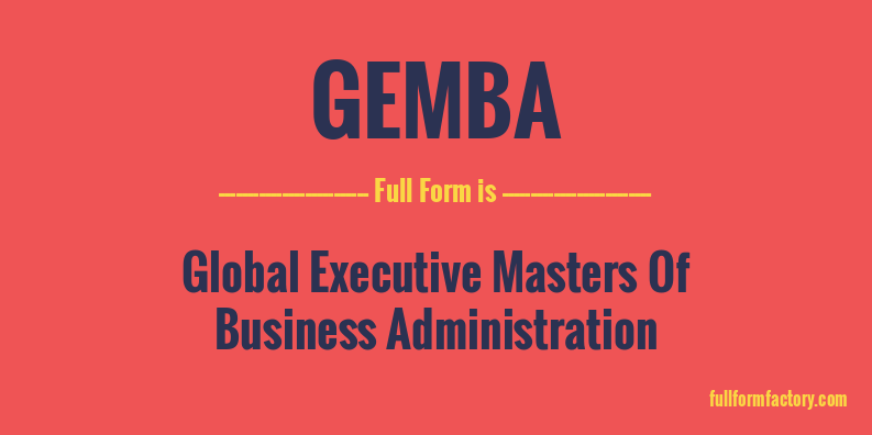 gemba-full-form