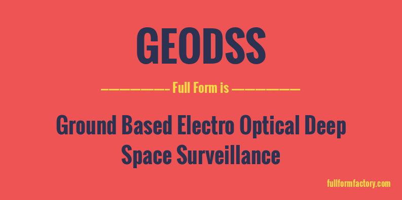 geodss-full-form