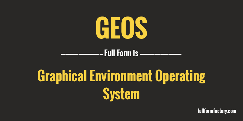 geos-full-form