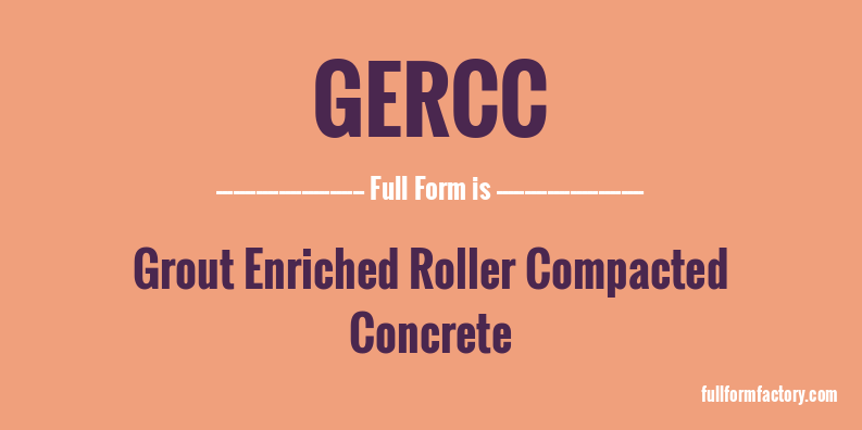 gercc-full-form
