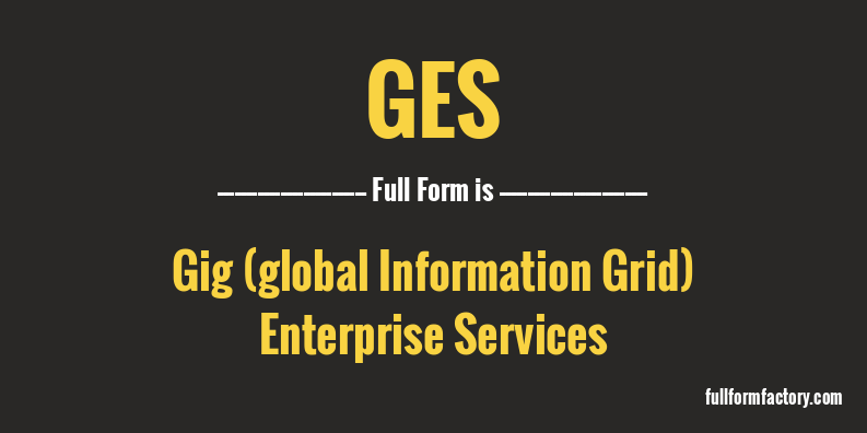 ges-full-form