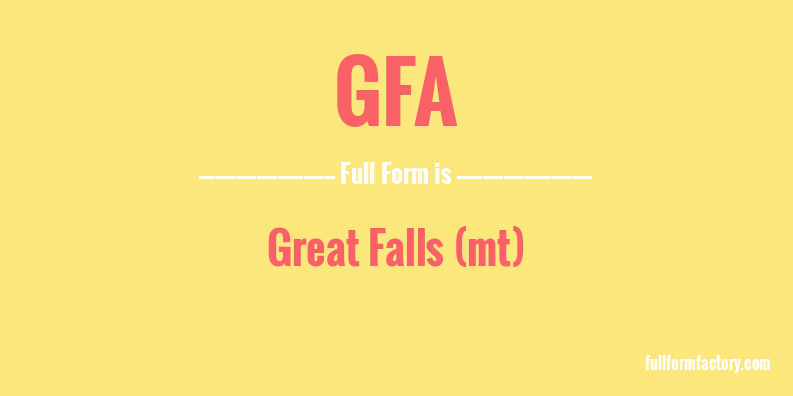 gfa-full-form