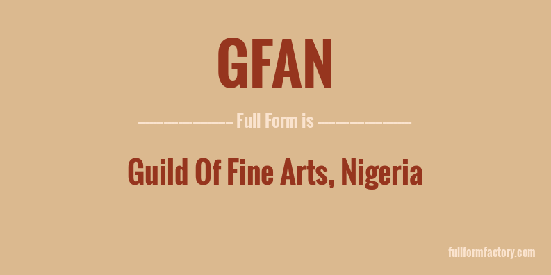 gfan-full-form