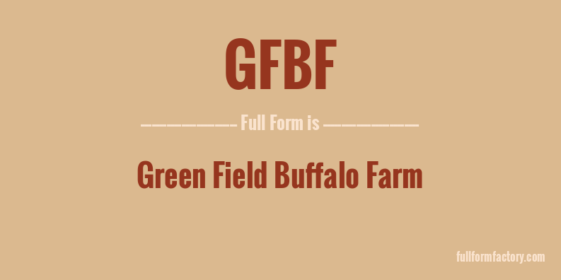 gfbf-full-form