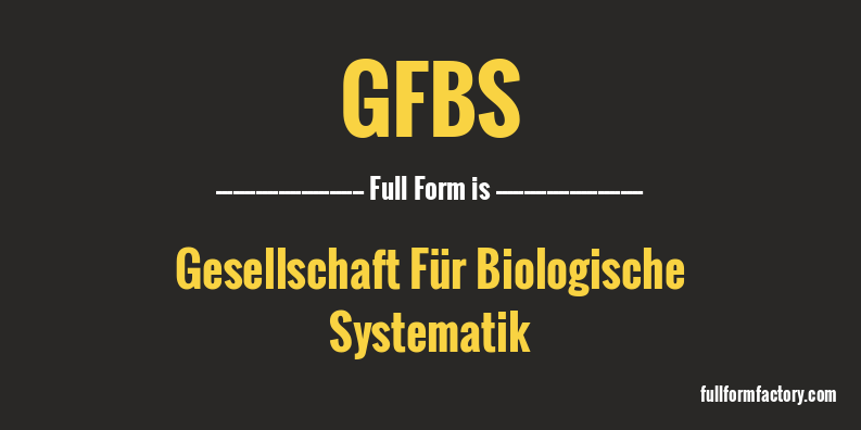 gfbs-full-form
