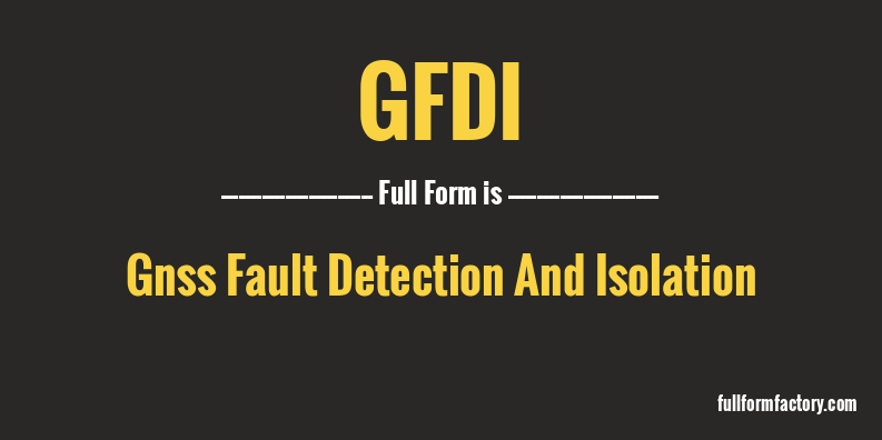 gfdi-full-form