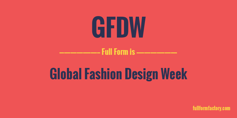 gfdw-full-form