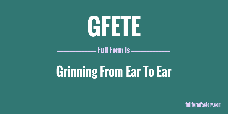 gfete-full-form