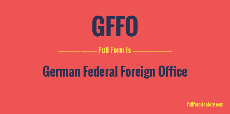 gffo-full-form