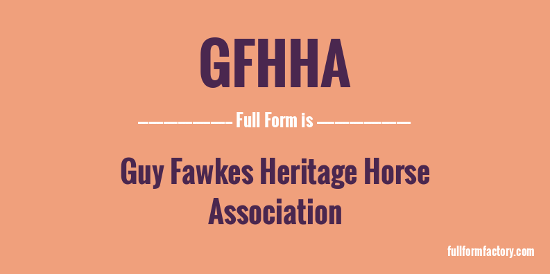 gfhha-full-form
