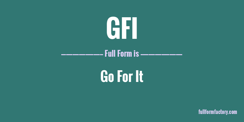 gfi-full-form