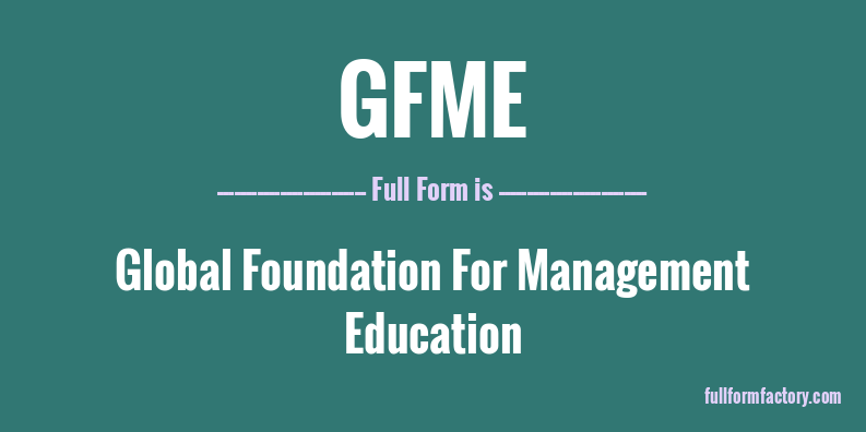gfme-full-form