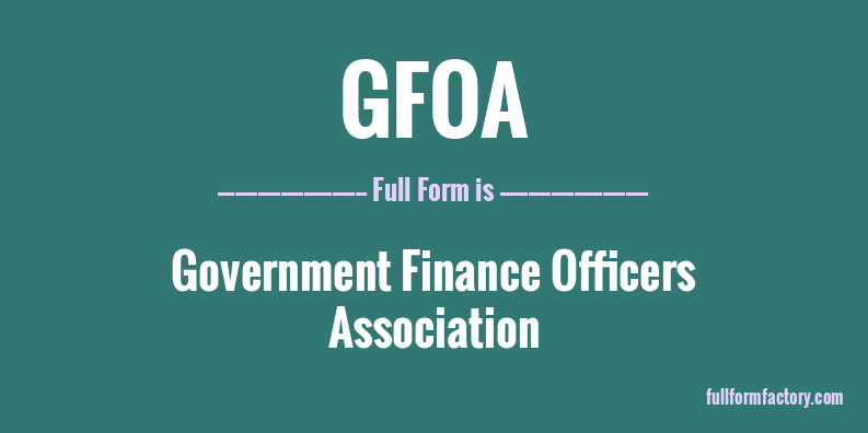 gfoa-full-form