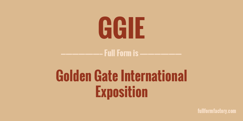 ggie-full-form