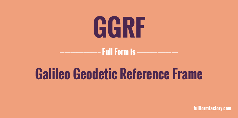 ggrf-full-form