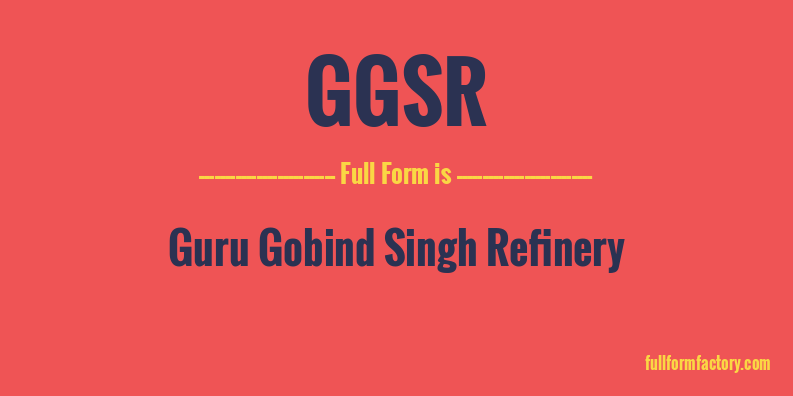 ggsr-full-form