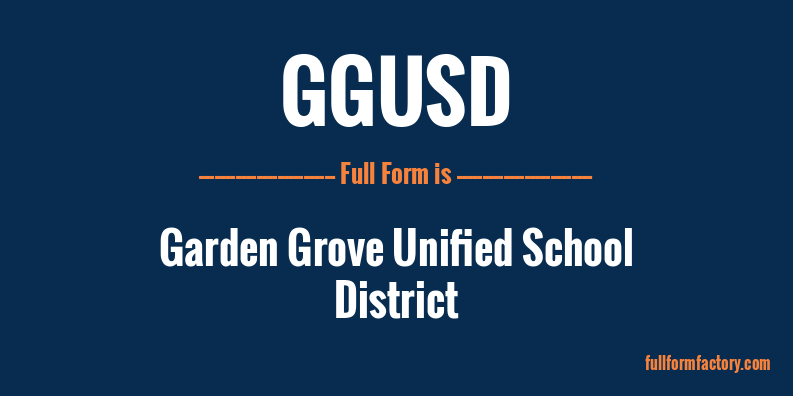 ggusd-full-form