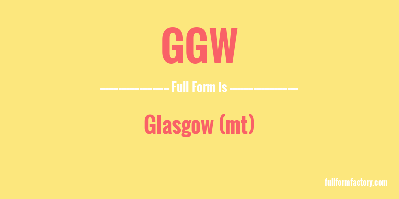ggw-full-form