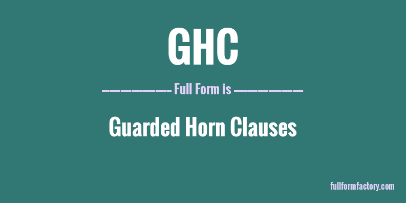 ghc-full-form