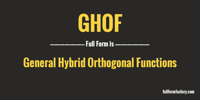 ghof-full-form