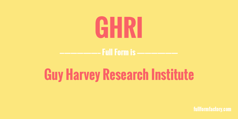 ghri-full-form