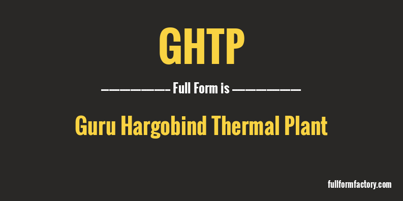 ghtp-full-form