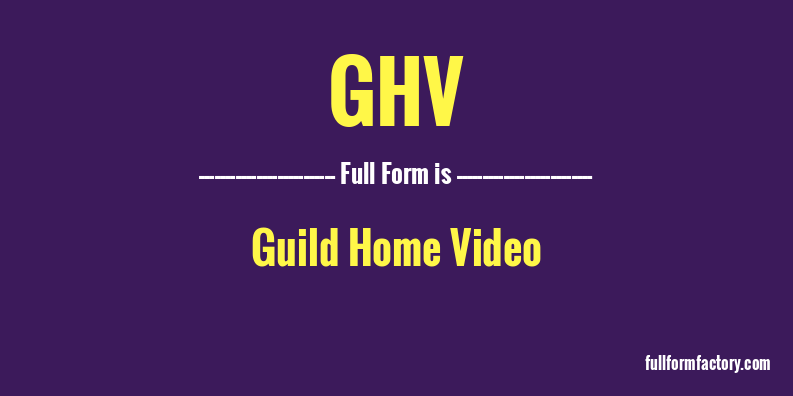 ghv-full-form